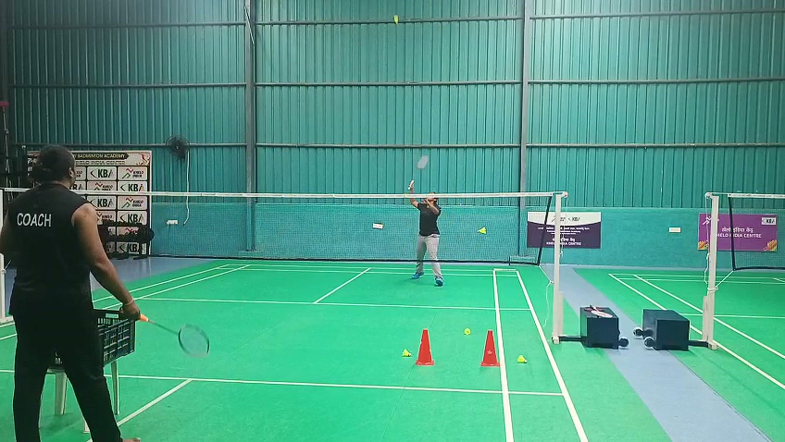 Evening coaching session